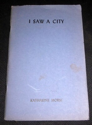 #ad #ad I Saw A City Katharine Morse $89.00