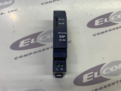 TDK-Lambda DSP10-24 PLC Power Supply Input 100-240 VAC / Output 24VDC 10W