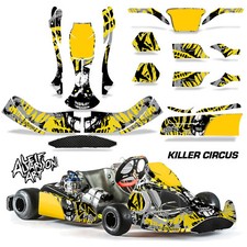 Autocollants Graphiques De Karting Pour CRG New Age NA3 KILLERCIRCUS Y