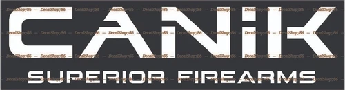 CANIK Firearms - Outdoor/Hunting Sports - Vinyl Die-Cut Peel N' Stick Decals
