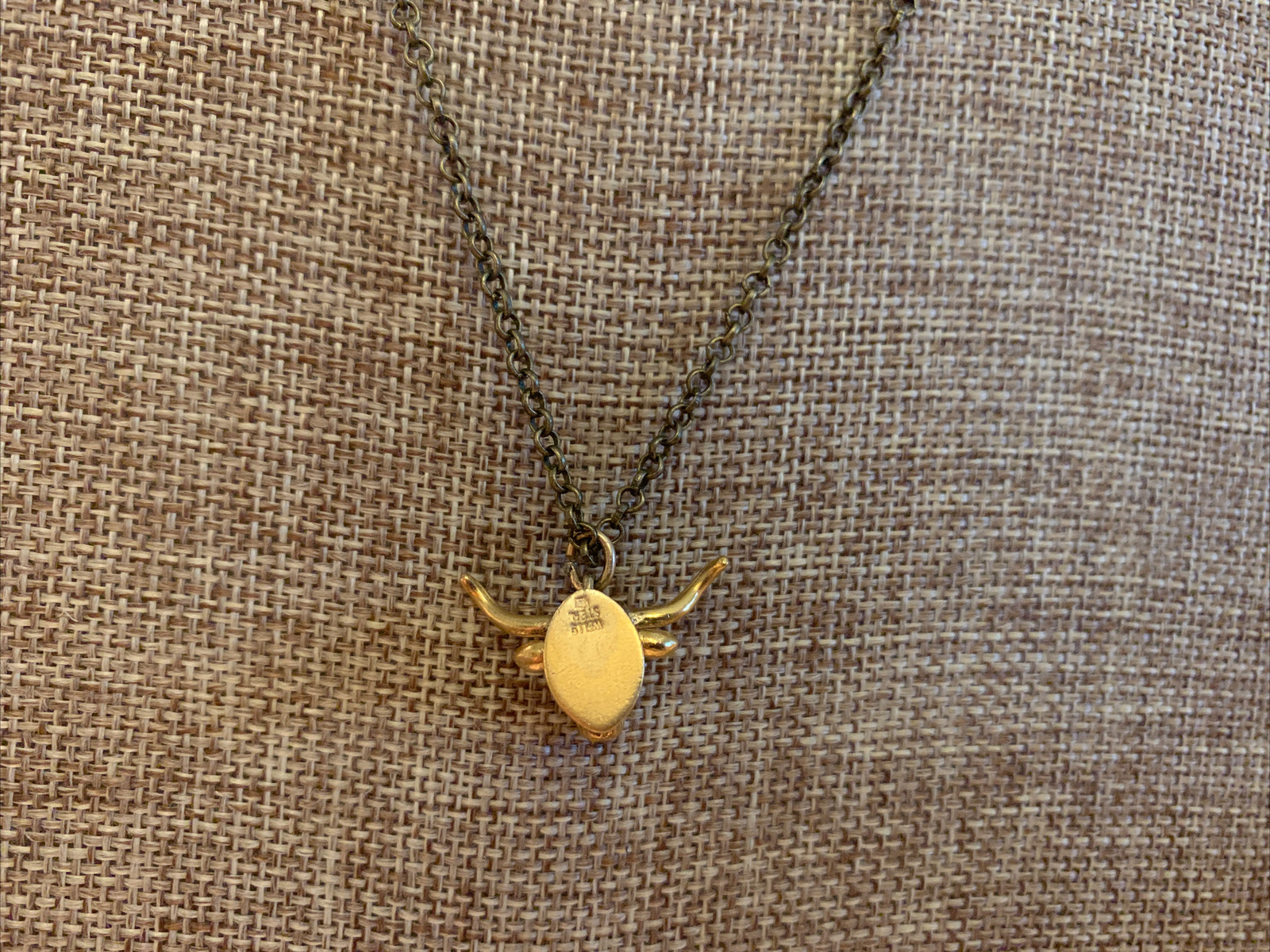 GOLD over STERLING SILVER Solid Heavy Weight Texa… - image 4