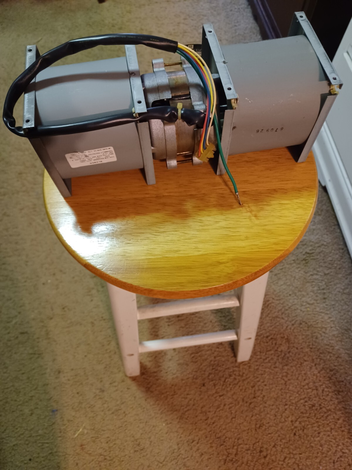 GE MICROWAVE VENT FAN MOTOR. P/N WB26X109, MOD JVM131001. eBay