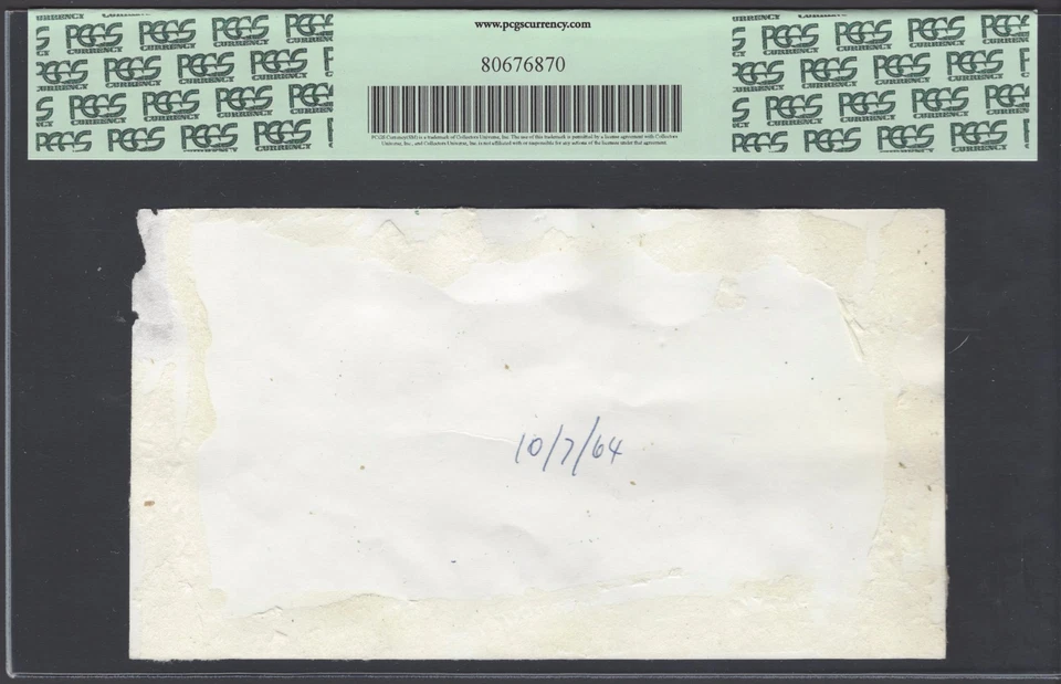 Lebanon Back 100 Lira ND(1964) Pick Unlisted Photographic Proof Uncirculated - Image 2 of 2