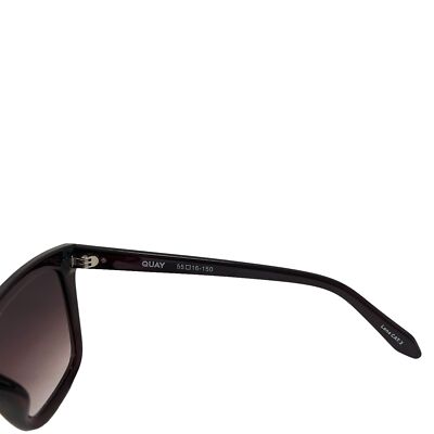 Quay Australia Name Drop Square Sunglasses Chocolate Dark  display picture 1