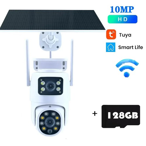 Tuya Solar Camera WiFi Outdoor 10MP Dual Lens 4K Dual Screen PTZ Security Camera - Picture 20 of 20