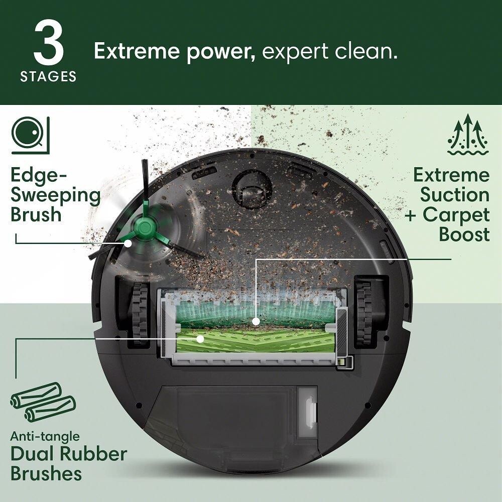 iRobot Roomba Max 705 Robot Vacuum + AutoEmpty Dock, LiDAR, Strong