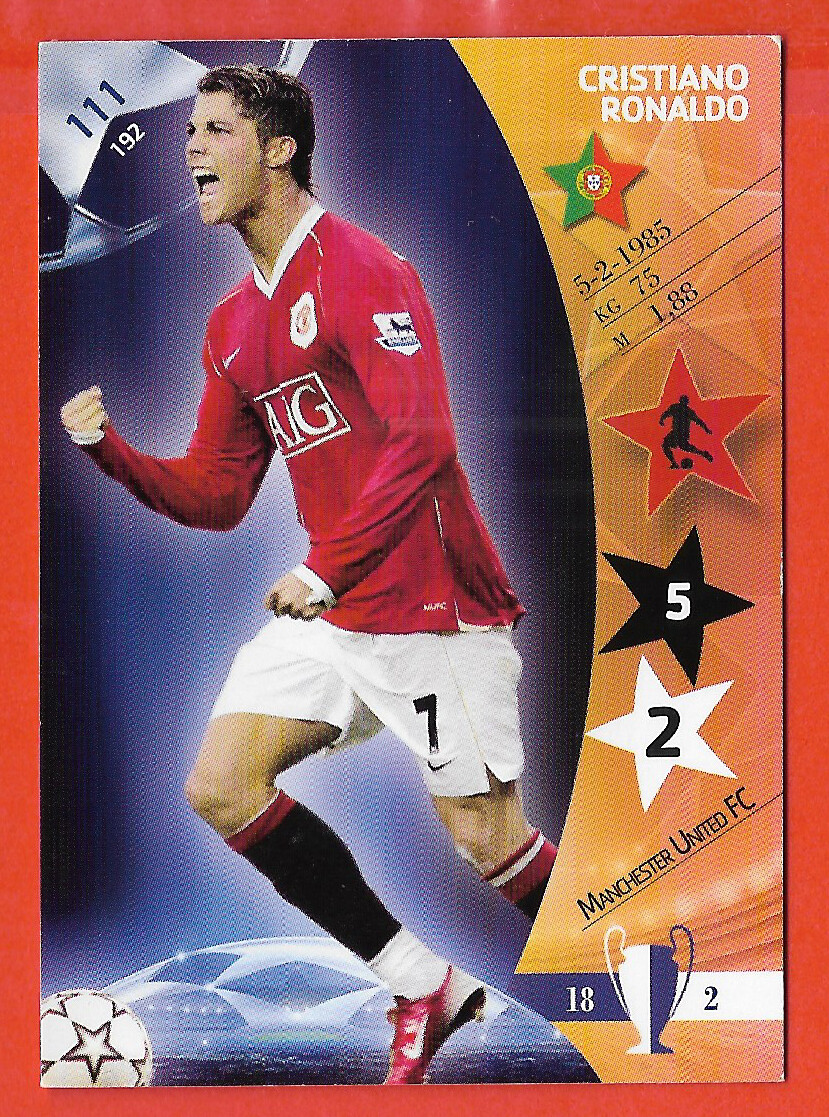 Cristiano Ronaldo 2007 Panini UEFA Champions League #111 | eBay