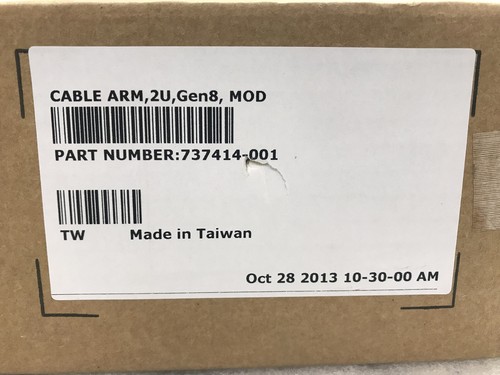 New OEM Sealed HP Cable Management Arm 737414-001 for DL380 2U Server 675882-001 - Picture 2 of 5