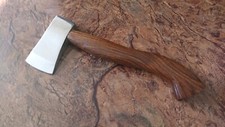 Battle Viking Tomahawk High Carbon Steel Axe Hatchet With Leather Sheath 12 iNCH