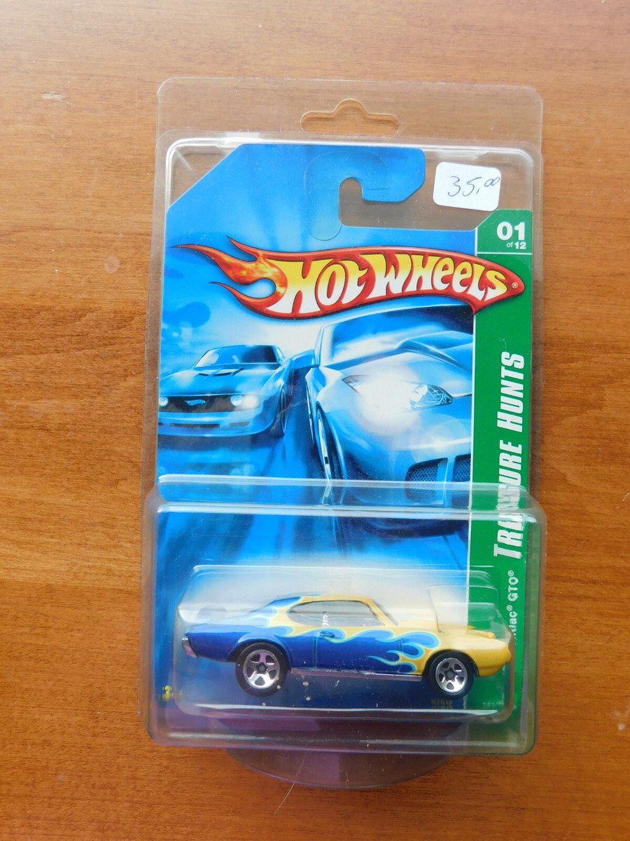ホットウィール TREASURE HUNTS 新品 '69 ポンティアックGTO Hot