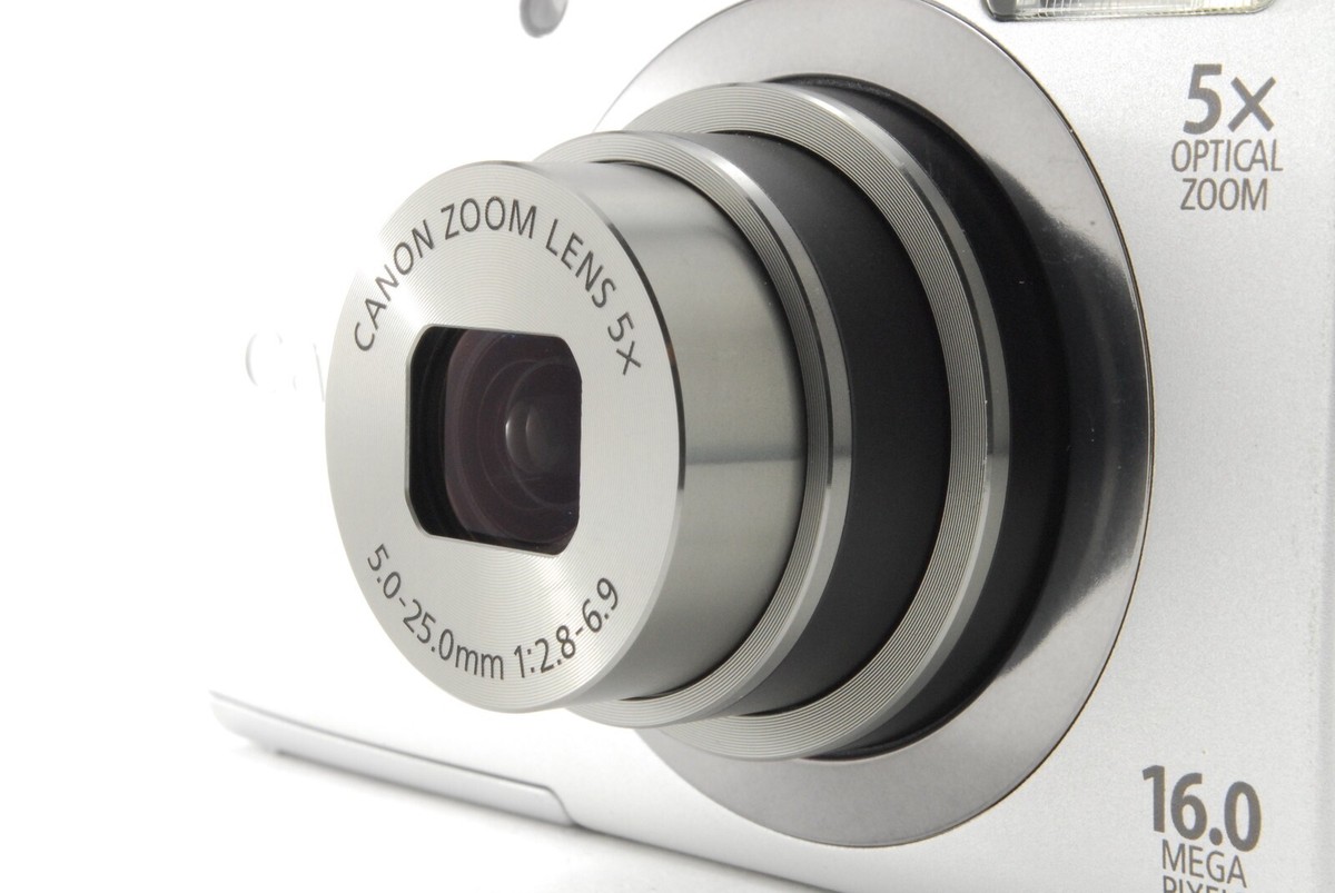 【美品】Canon PowerShot A2300 シルバー◯ NEAR MINT in BOX] Canon PowerShot A2300 HD Silver Digital
