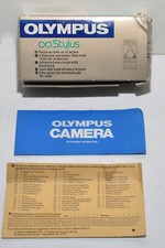 Olympus Stylus Zoom 115 DLX Deluxe 35mm Point  Shoot Film Camera AS IS; read.