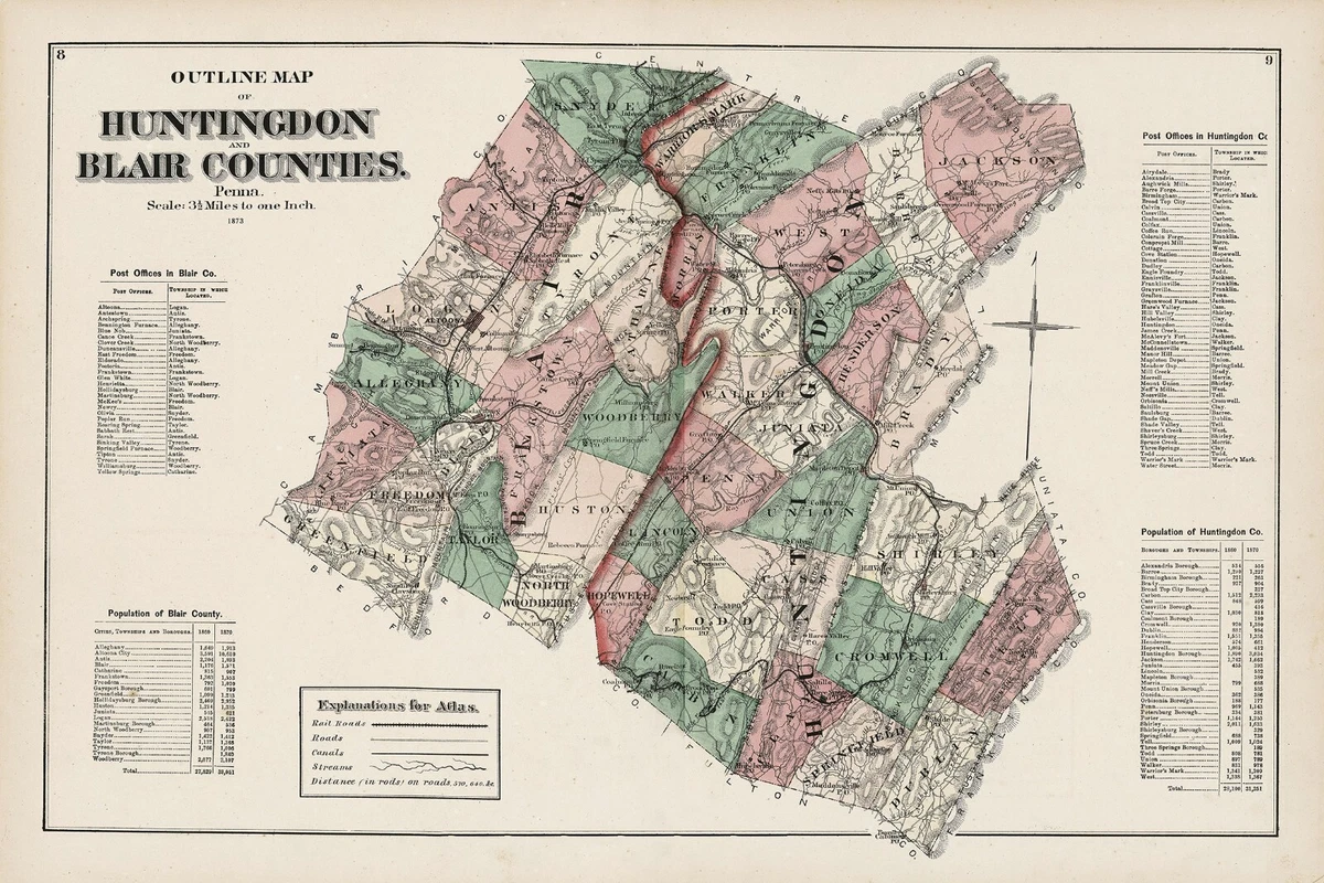 Huntingdon Valley Pa Map