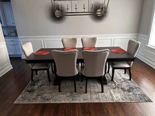 Darvin Furniture Dining Table Set with Six Chairs