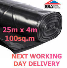 DPM Damp Proof Membrane 25m x 4m 1200g 300mu
