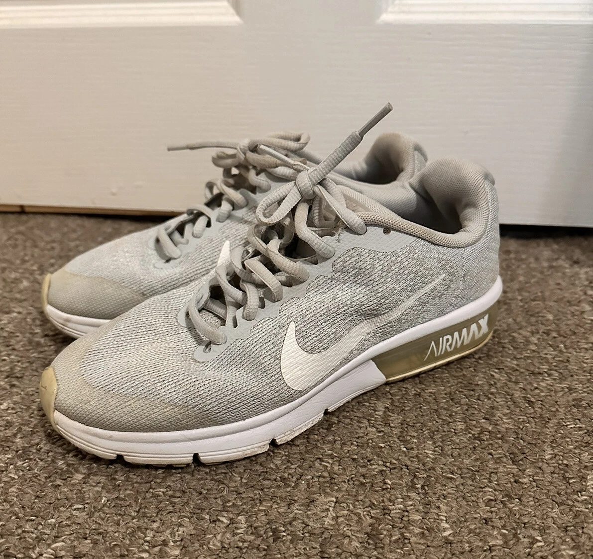 Grey nike air max sequent 2 sale