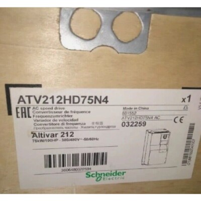 1PC Schneider ATV212HD75N4 Variable Speed Drive ATV212HD75N4