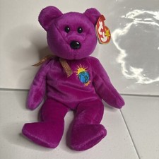 1999 Retired TY Beanie Baby MILLENIUM the Bear  MINT