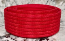 GRIP6 BELT - RED 40 INCH / 32 WAIST - 1.1 WIDE for WOMAN / KIDS