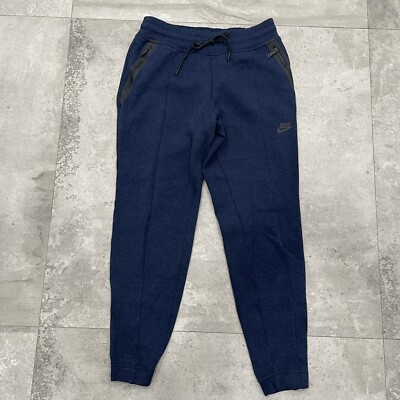 Nike NSW Womens Tech Fleece Pack Seamed Pants Joggers 803575 473 Sz Small  Blue