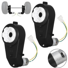 2Pcs RS550 30000RPM gearbox w/ 12V Motor Electric Ride-On Car Gearbox Motor Part
