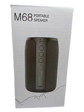 MusiBaby M68 Portable Bluetooth Speaker - Black