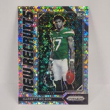 Garrett Wilson RC 2022 Prizm Football New Recruits #NR-5 No Huddle Prizm Rookie