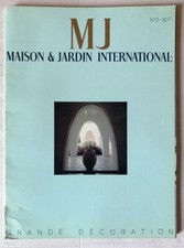 Magazine MAISON & JARDIN INTERNATIONAL Juin 1984 - Grande Décoration