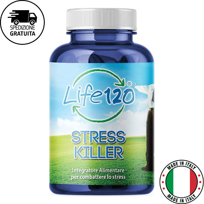 Life 120 | Stress Killer Nahrungsergänzungsmittel | Magnesium B-Vitamine
