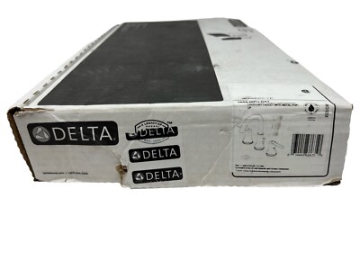Delta Trinsic Lavatory Bathroom 2-Handle Faucet w/ Metal Pop Up 3559-MPU-DST