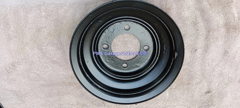 Ford Truck 78 Bronco 1977-79 351 m 400 3 ranuras 8" pulgadas polea cigüeñal Foto 3 de 4