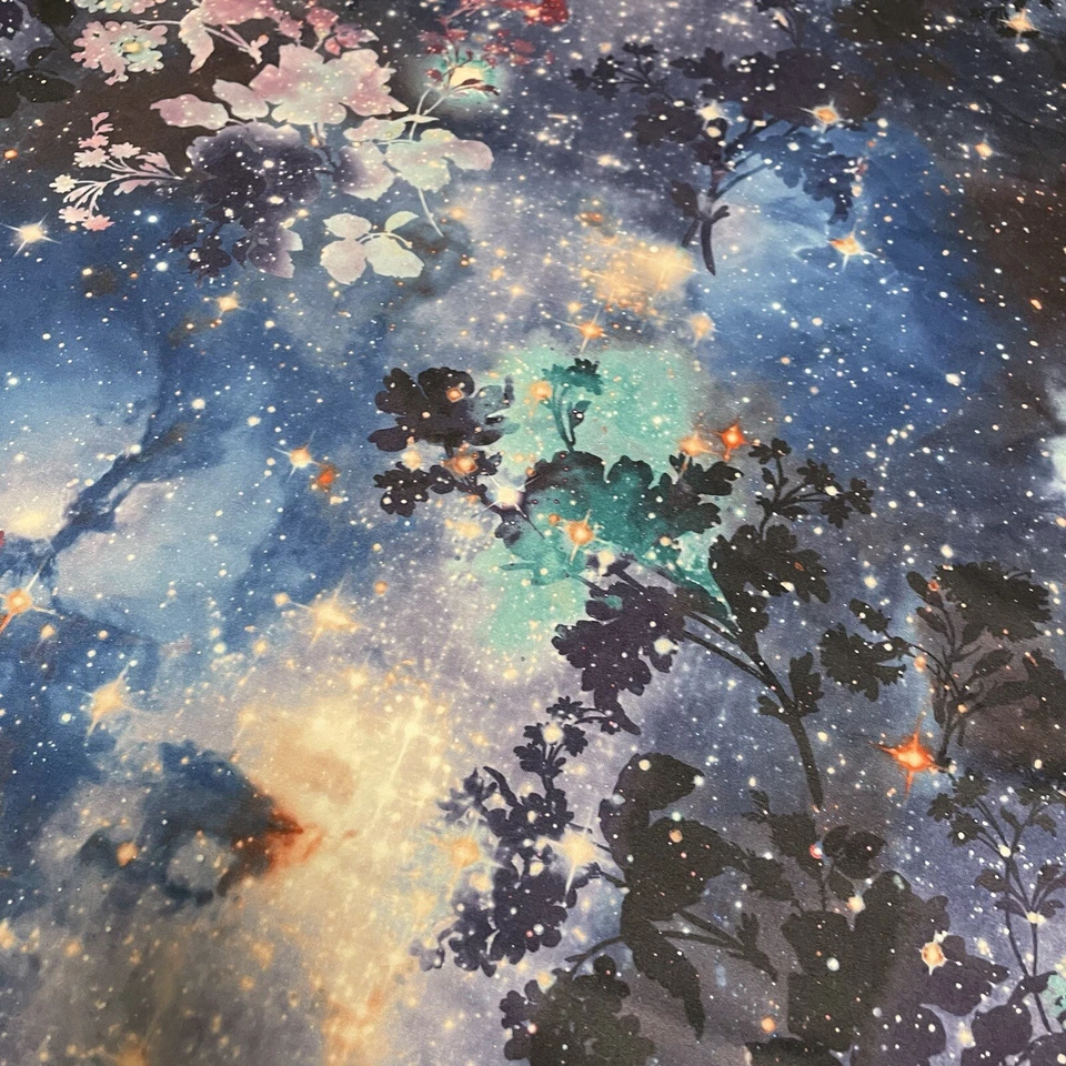 Spandex Fabric Galaxy 1 Yard x 60” Space 4 Way Stretch Swimwear Sportwear - Image 3 of 4