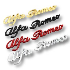 Für Alfa Romeo 1PCS Auto Parts Hinten Logo Decorate Badge Plating Giulia stelvio