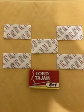5 Double Edge Razor Blades, Lord Tajam