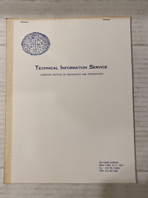Technical Information Service / American Institute Of Aeronautics & Astronautics