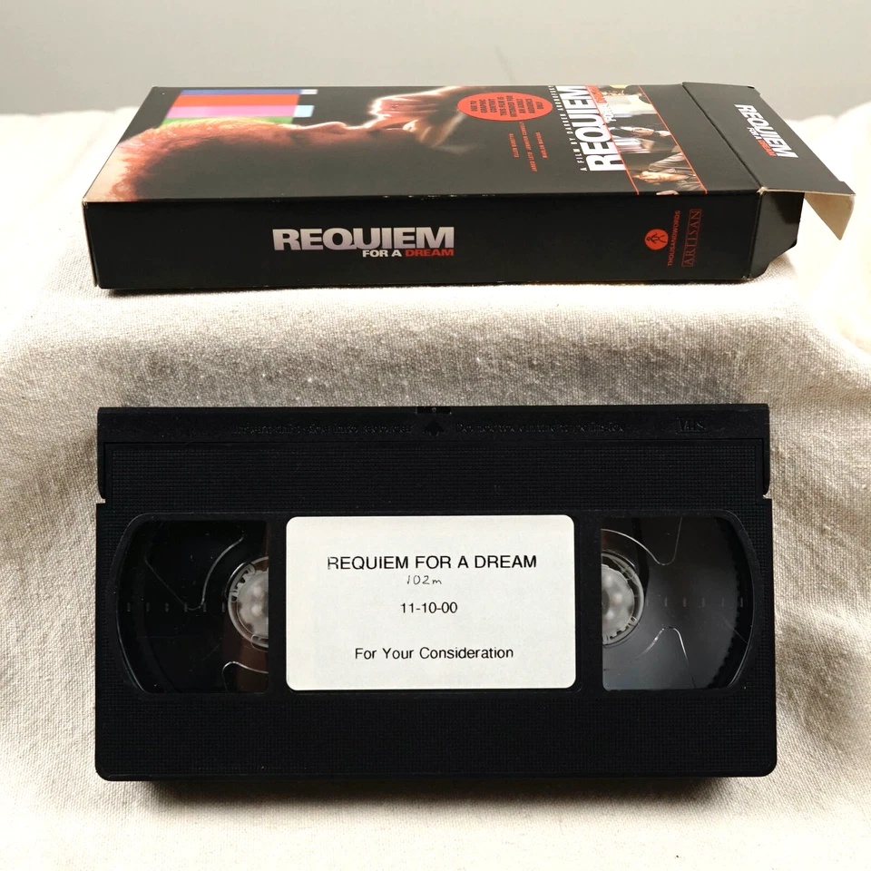 Requiem For A Dream VHS Screener FYC Promo Widescreen Awards Copy Aronofsky - Image 3 of 4