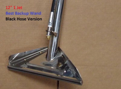 12'' Carpet Clean Wand 1 Jet 1.5'' tube Truckmount portable  - Best Backup Wands