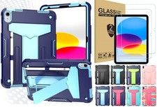 2025 iPad Air /iPad Pro 11 inch Case Drop-Proof Protection Cover with Kickstand
