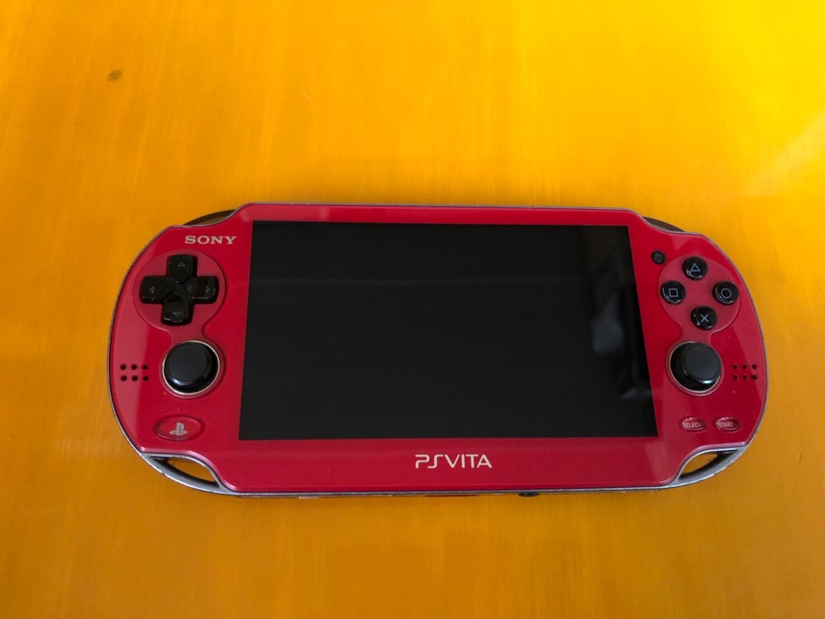 PlayStation Vita - PlayStationVita Wi-Fiモデル (PCH-1000 ZA03) SONY PlayStation PS Vita PCH-1000 ZA03 Cosmic Red Wi-Fi