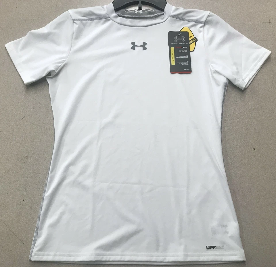 Under armour Sonique Enfants Garçons Cintré Manches Courtes Chemise, Jeunesse XL - Photo 4/4