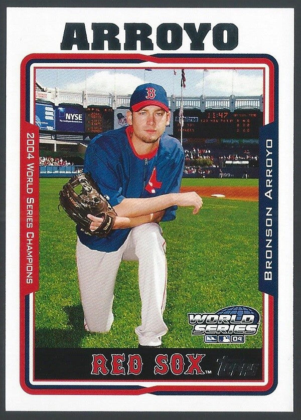 2004 Topps Boston Red Sox World Series Champions (1-55) Baseball