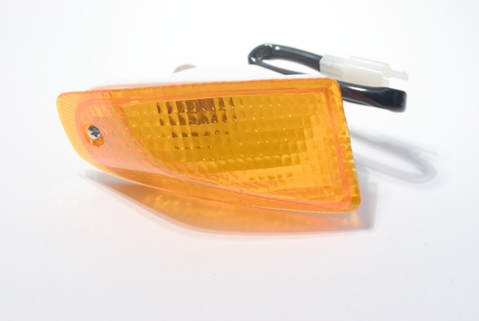 Indicateur arrière gauche Kawasaki ZZR600 1991 feu clignotant moto orange