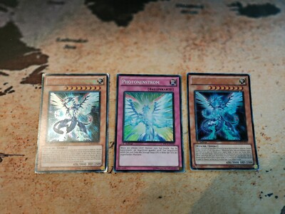 Yugioh 3x Karten: Galaxieaugen-Photonendrache PHSW & CT08 & PRC1/ Ultra Rare