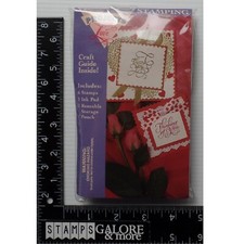 FOAM RUBBER STAMP FACTORY STAMPING PROJECT SET ROMANTIC SENTIMENTS LOVE 2145