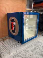 Husky Fosters Drinks Table Top 50L Mini Fridge Beer Chiller Glass Door TESTED