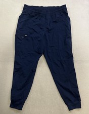 Dickies Stretch Side Panel 4-Pocket Jogger Scrub Pant Women s Size XL Blue
