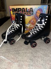New Impala Roller Skate Midnight Size 8 Tik-tok Vegan Leather Approved Skates