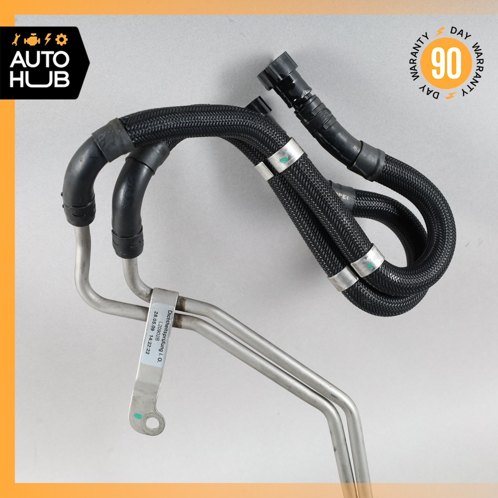 03-13 Bentley Continental GTC GT Flying Spur 6.0L W12 Fuel Injector Rail OEM