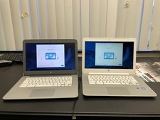 Lot of 2 HP Chromebooks: 14-X010NR  14-Q029WM