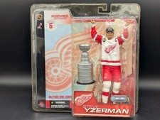 MCFARLANE STEVE YZERMAN DETROIT RED WINGS STANLEY CUP NHL HOCKEY FIGURE SERIES 6